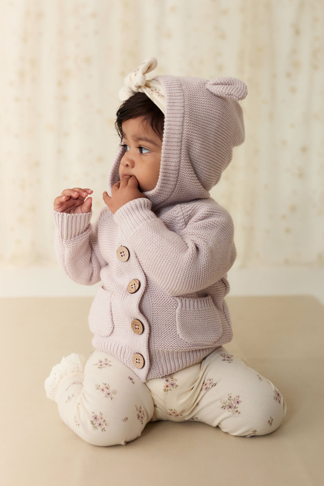 Sebastian Knitted Cardigan/Jacket - Luna Childrens Cardigan from Jamie Kay NZ