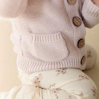 Sebastian Knitted Cardigan/Jacket - Luna Childrens Cardigan from Jamie Kay NZ