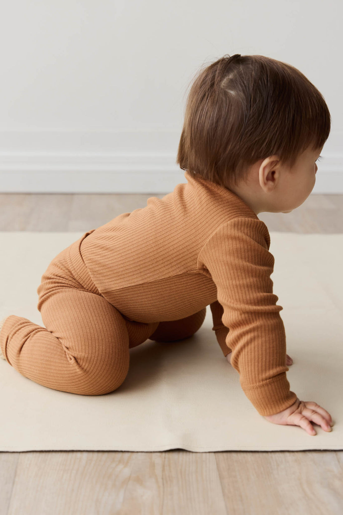 Organic Cotton Modal Long Sleeve Bodysuit - Baker Childrens Bodysuit from Jamie Kay NZ