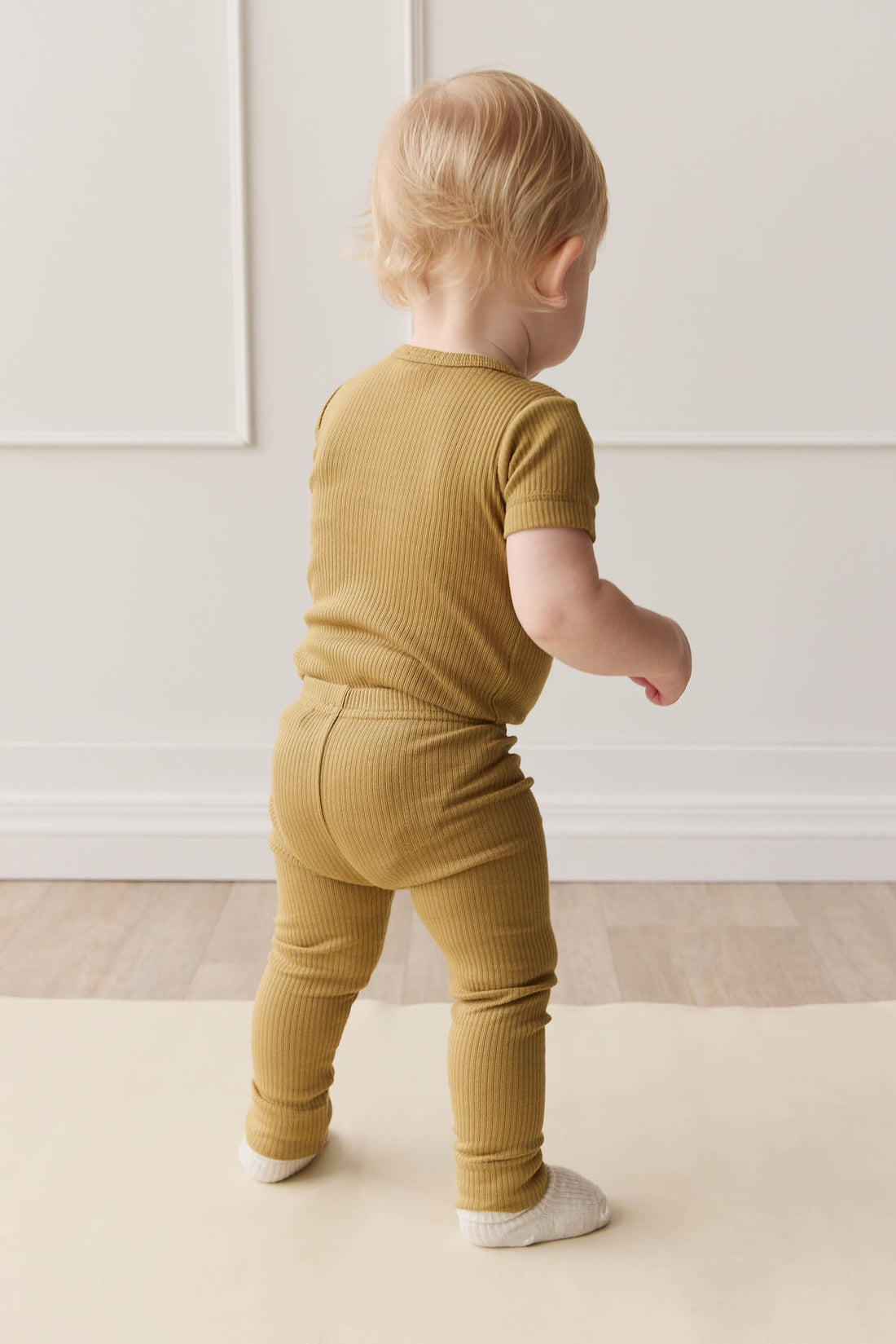 Organic Cotton Modal Everyday Legging - Buffalo Childrens Legging from Jamie Kay NZ