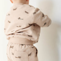 Organic Cotton Jalen Oversized Jumper - Avion Large Shell Childrens Jumper from Jamie Kay NZ