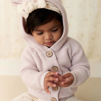 Sebastian Knitted Cardigan/Jacket - Luna Childrens Cardigan from Jamie Kay NZ