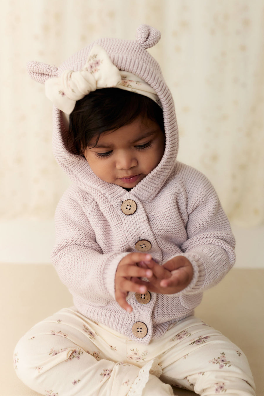 Sebastian Knitted Cardigan/Jacket - Luna Childrens Cardigan from Jamie Kay NZ