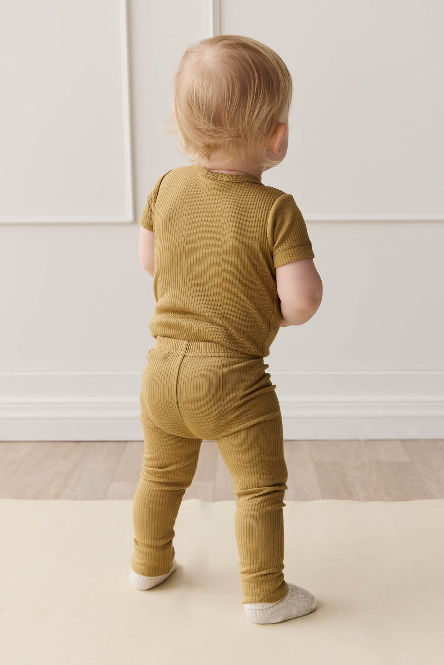 Organic Cotton Modal Everyday Legging - Buffalo Childrens Legging from Jamie Kay NZ