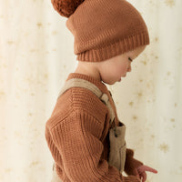 Leon Jumper - Spiced Childrens Jumper from Jamie Kay NZ