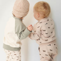 Organic Cotton Jalen Oversized Jumper - Avion Large Shell Childrens Jumper from Jamie Kay NZ