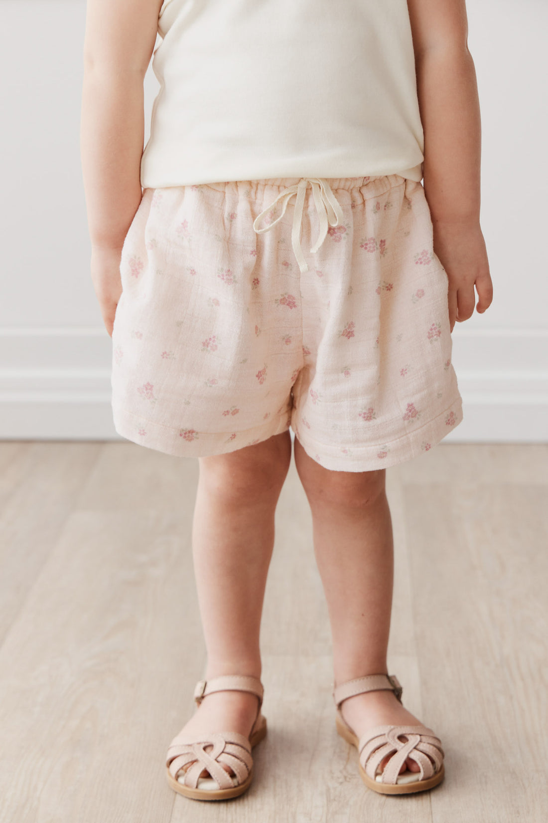 Organic Cotton Muslin Emelia Short - Irina Shell Childrens Short from Jamie Kay NZ