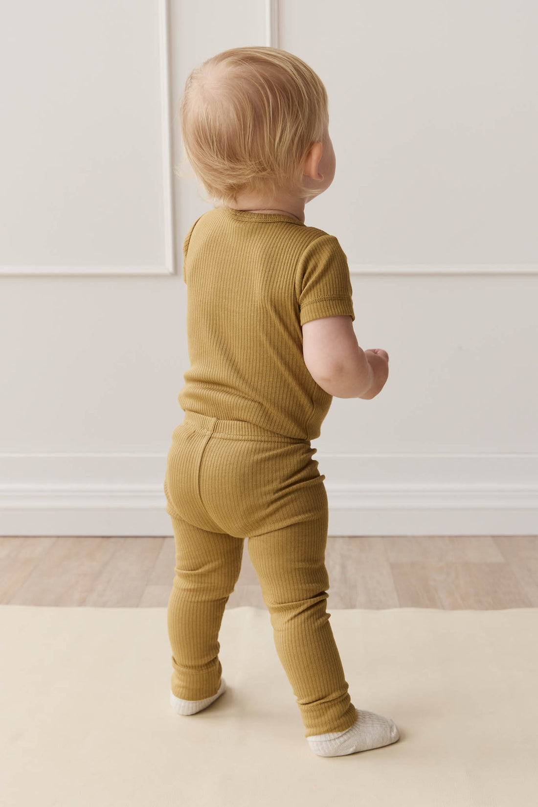 Organic Cotton Modal Everyday Legging - Buffalo Childrens Legging from Jamie Kay NZ