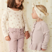 Ava Cardigan - Violet Tint Childrens Cardigan from Jamie Kay NZ