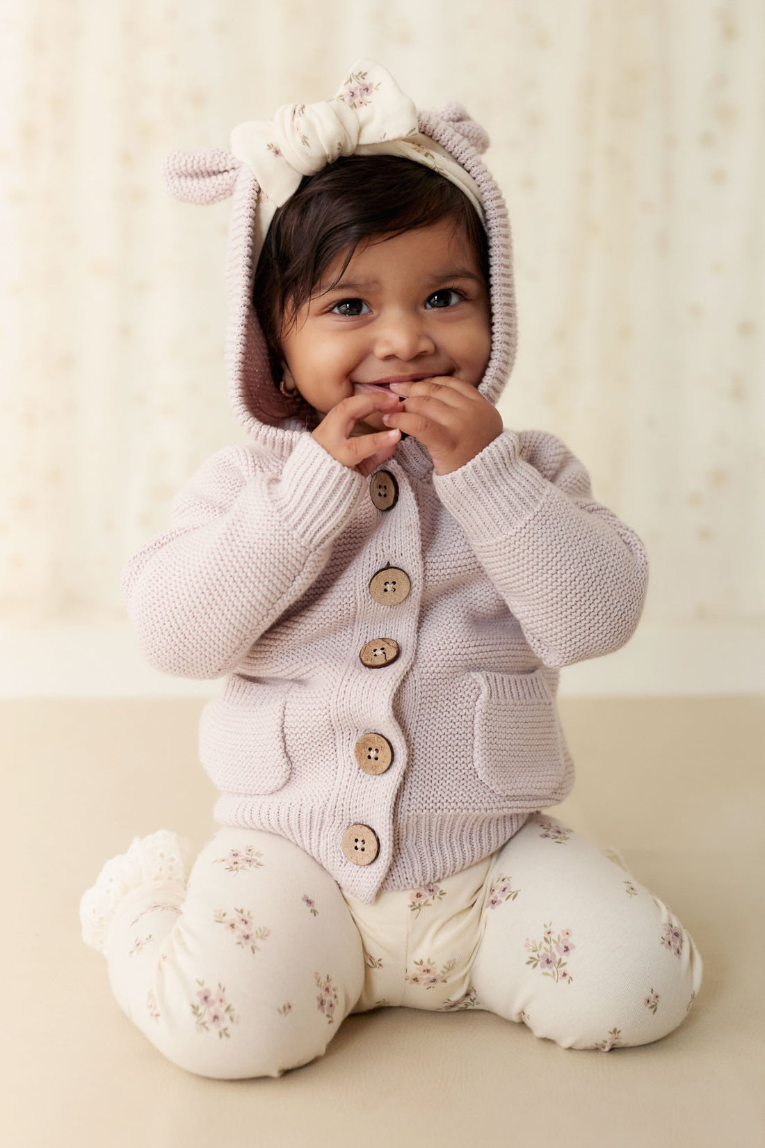 Sebastian Knitted Cardigan/Jacket - Luna Childrens Cardigan from Jamie Kay NZ