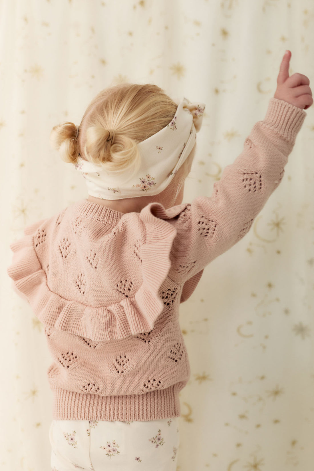 Tilly Cardigan - Dusky Rose Childrens Cardigan from Jamie Kay NZ