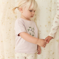 Pima Cotton Mimi Top - Luna Goldie Bouquet Childrens Top from Jamie Kay NZ