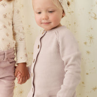 Ava Cardigan - Violet Tint Childrens Cardigan from Jamie Kay NZ