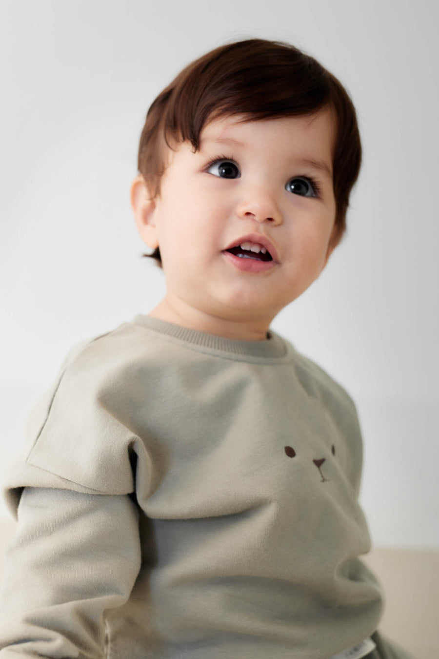 Organic Cotton Damien Sweatshirt - Milford Sound Childrens Sweatshirting from Jamie Kay NZ