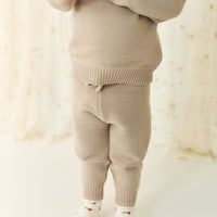 Ethan Pant - Vintage Taupe Childrens Pant from Jamie Kay NZ