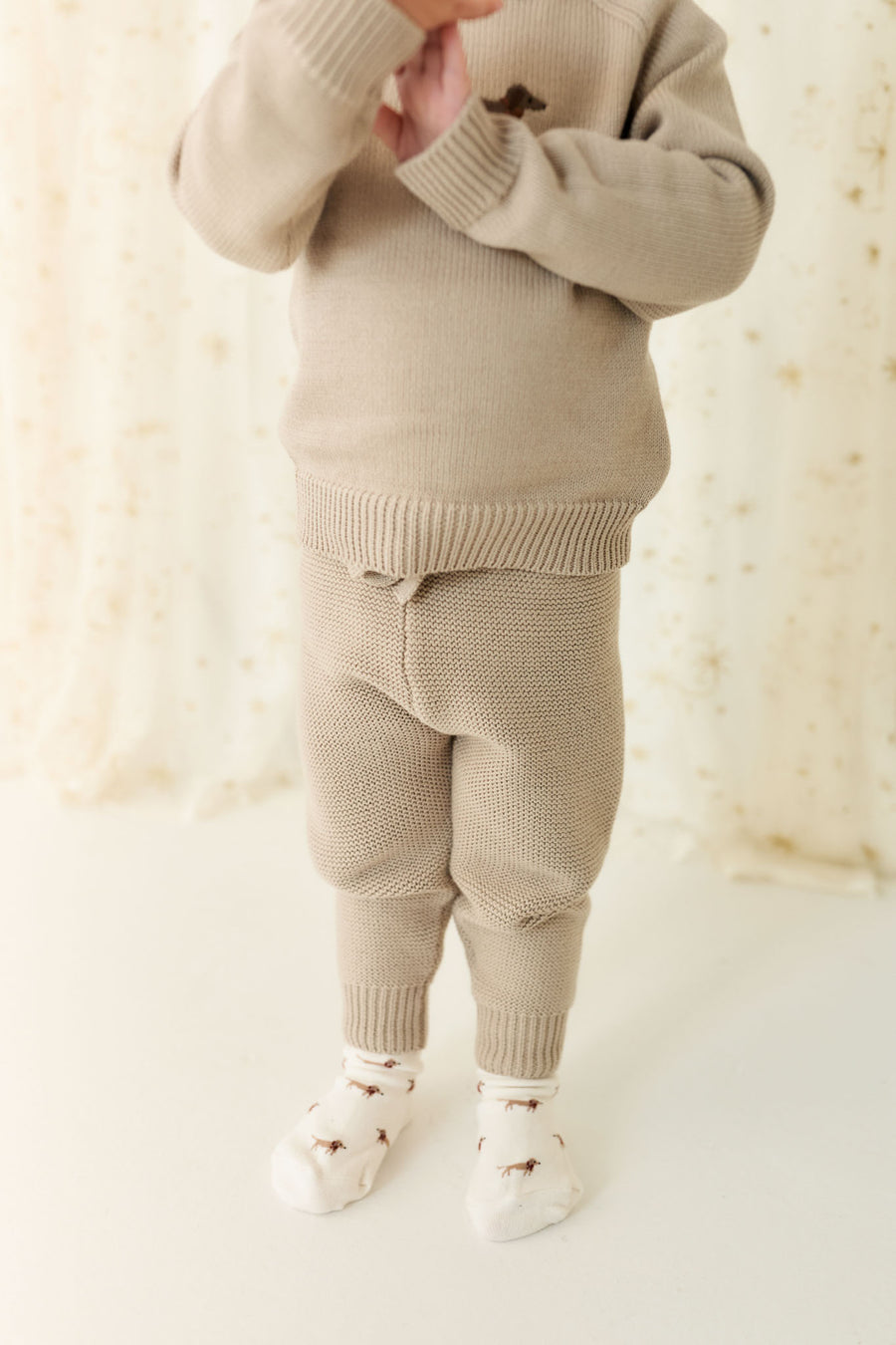 Ethan Pant - Vintage Taupe Childrens Pant from Jamie Kay NZ