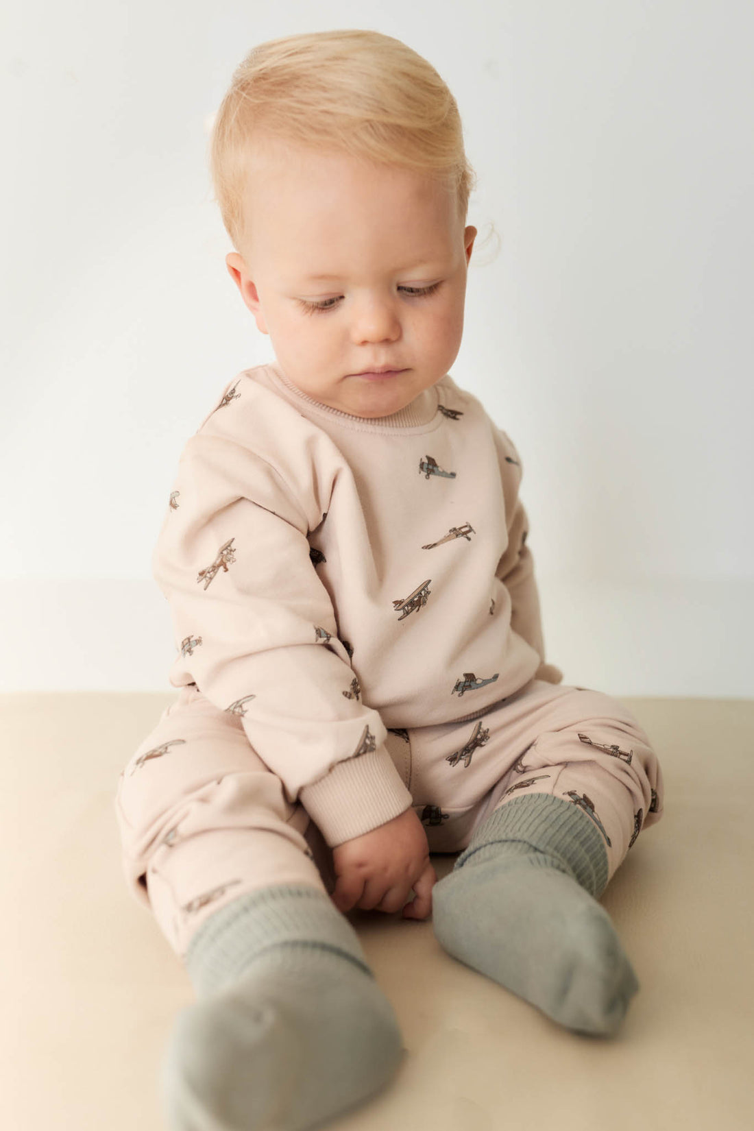 Organic Cotton Jalen Oversized Jumper - Avion Large Shell Childrens Jumper from Jamie Kay NZ