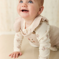 Lulu Romper - Rosewater Petite Goldie Childrens Romper from Jamie Kay NZ