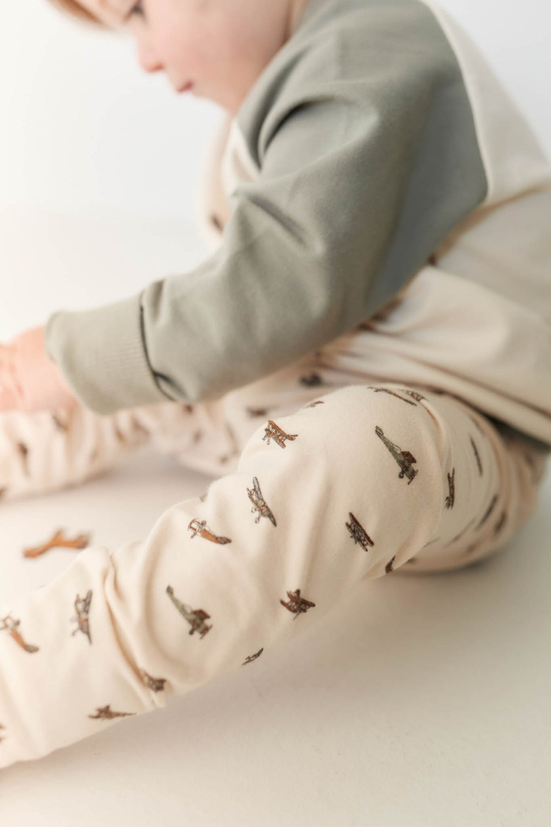 Organic Cotton Everyday Legging - Avion Shell Childrens Legging from Jamie Kay NZ