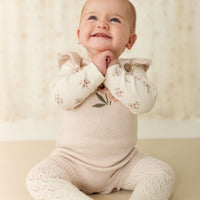 Lulu Romper - Rosewater Petite Goldie Childrens Romper from Jamie Kay NZ