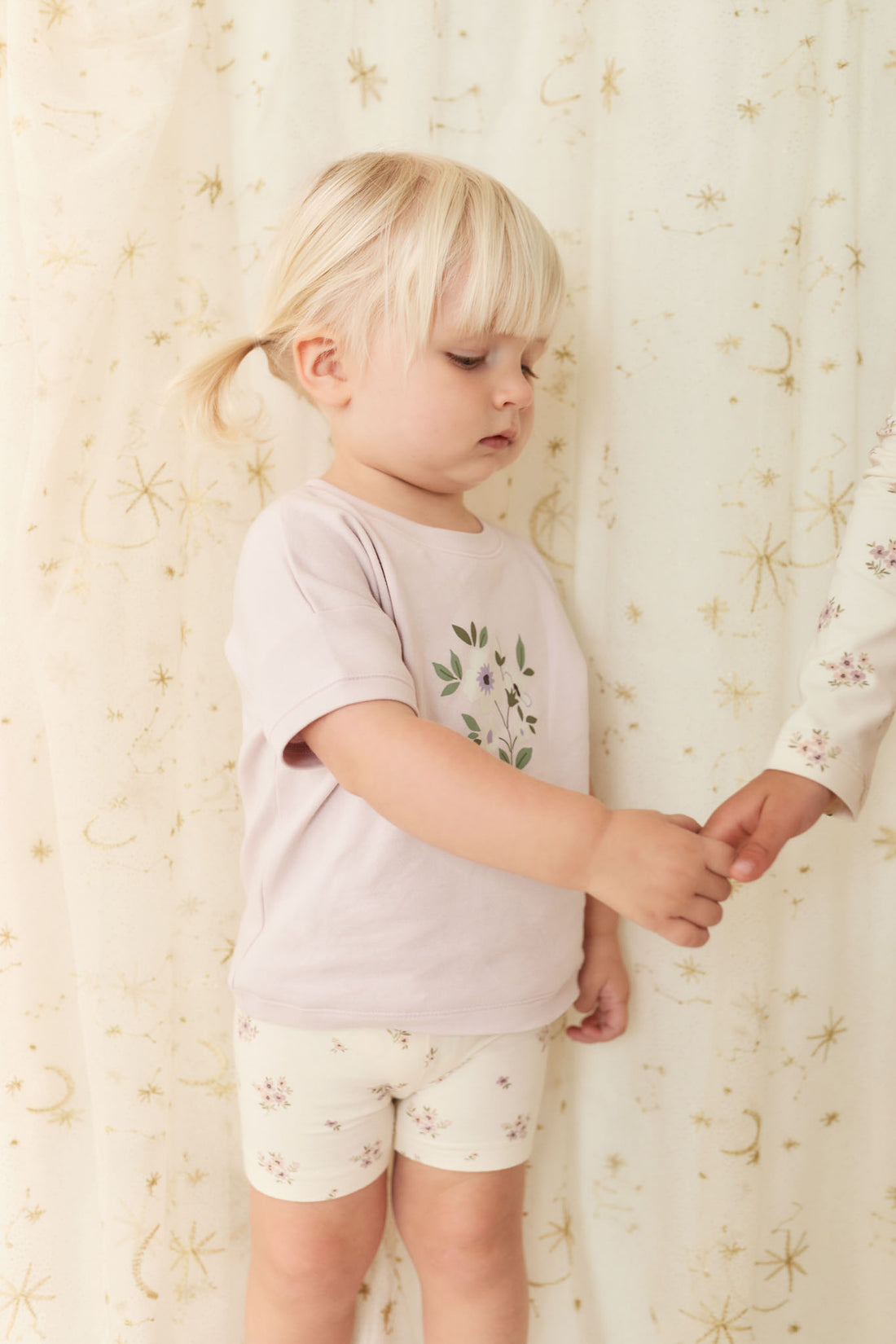 Pima Cotton Mimi Top - Luna Goldie Bouquet Childrens Top from Jamie Kay NZ