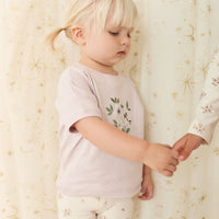 Pima Cotton Mimi Top - Luna Goldie Bouquet Childrens Top from Jamie Kay NZ