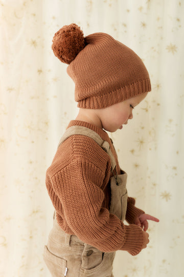 Ethan Hat - Spiced Childrens Hat from Jamie Kay NZ