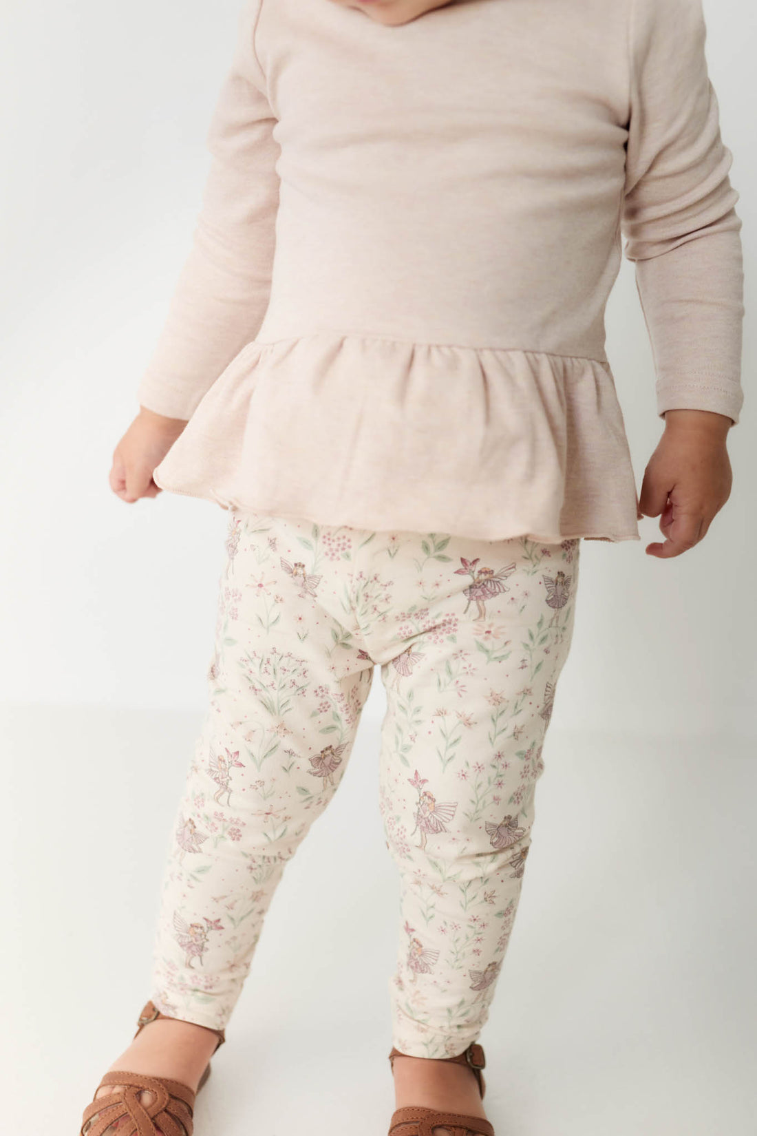 Organic Cotton Everyday Legging - Fairy Willow Childrens Legging from Jamie Kay NZ