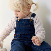 Jordie Overall - Indigo Denim Childrens Overall from Jamie Kay NZ