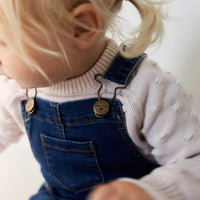 Jordie Overall - Indigo Denim Childrens Overall from Jamie Kay NZ