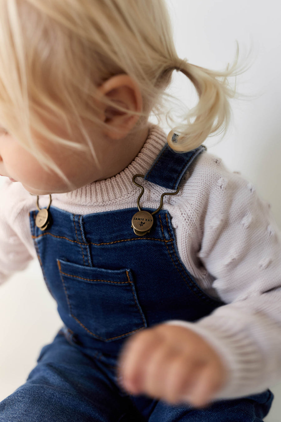 Jordie Overall - Indigo Denim Childrens Overall from Jamie Kay NZ