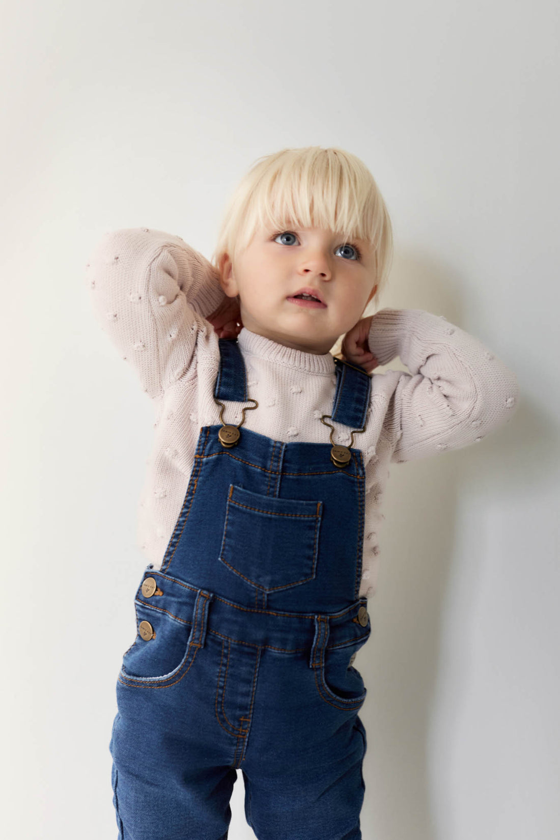 Jordie Overall - Indigo Denim Childrens Overall from Jamie Kay NZ