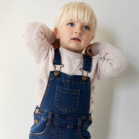 Jordie Overall - Indigo Denim Childrens Overall from Jamie Kay NZ