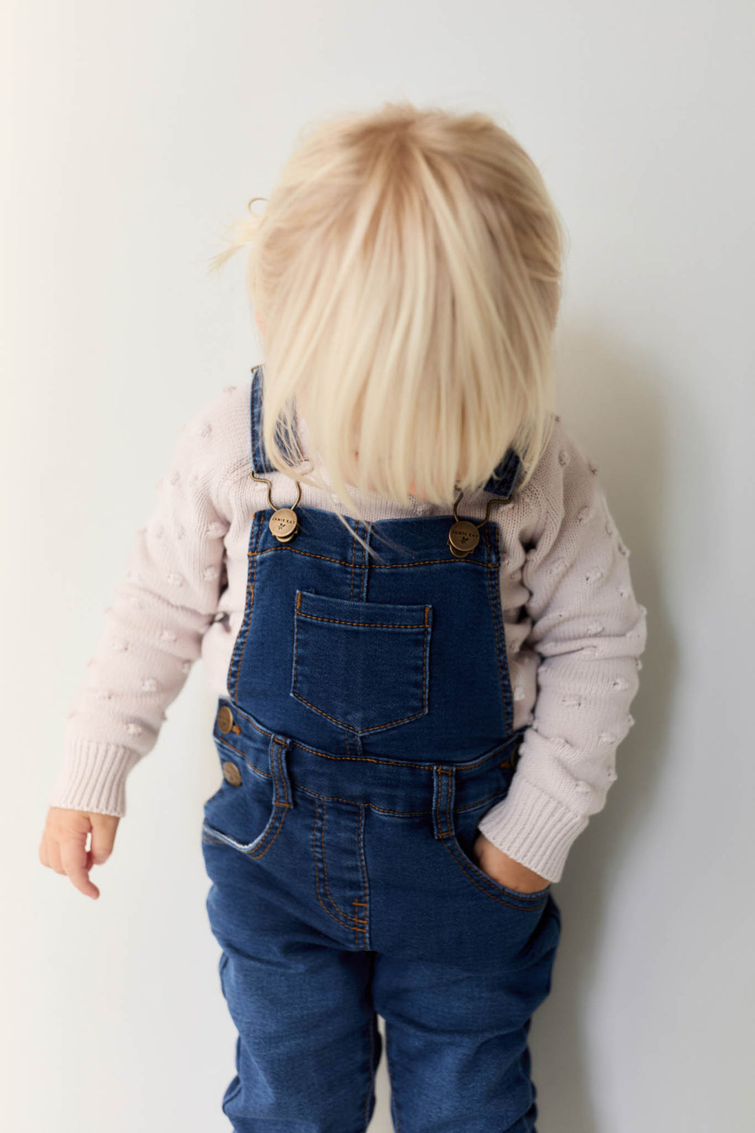 Jordie Overall - Indigo Denim Childrens Overall from Jamie Kay NZ