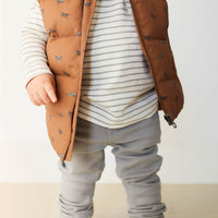 Taylor Vest - Avion Spiced Childrens Vest from Jamie Kay NZ