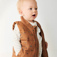 Taylor Vest - Avion Spiced Childrens Vest from Jamie Kay NZ