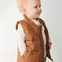 Taylor Vest - Avion Spiced Childrens Vest from Jamie Kay NZ