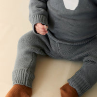 Classic Rib Sock - Spiced Childrens Sock from Jamie Kay NZ