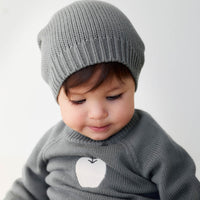 Ethan Jumper - Smoke Apple Childrens Jumper from Jamie Kay NZ