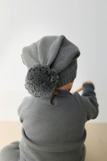 Ethan Hat - Smoke Childrens Hat from Jamie Kay NZ