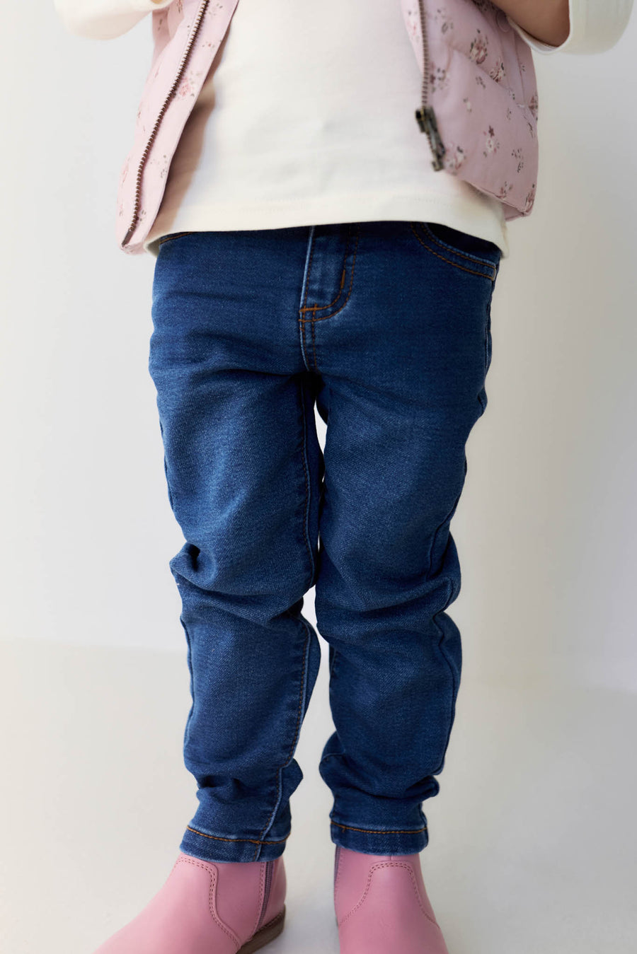 Alison Pant - Indigo Denim Childrens Pant from Jamie Kay NZ