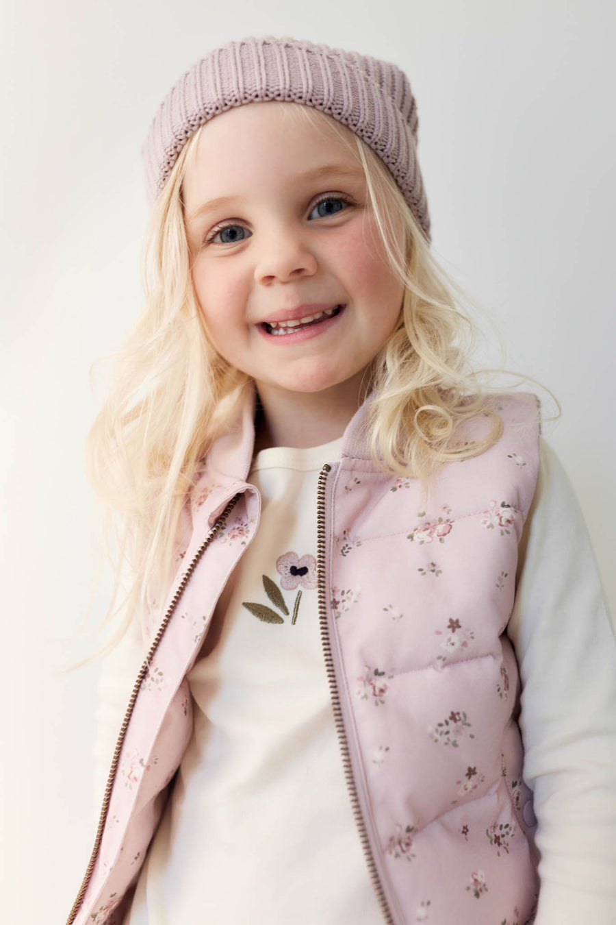 Aurelie Beanie - Luna Marle Childrens Hat from Jamie Kay NZ