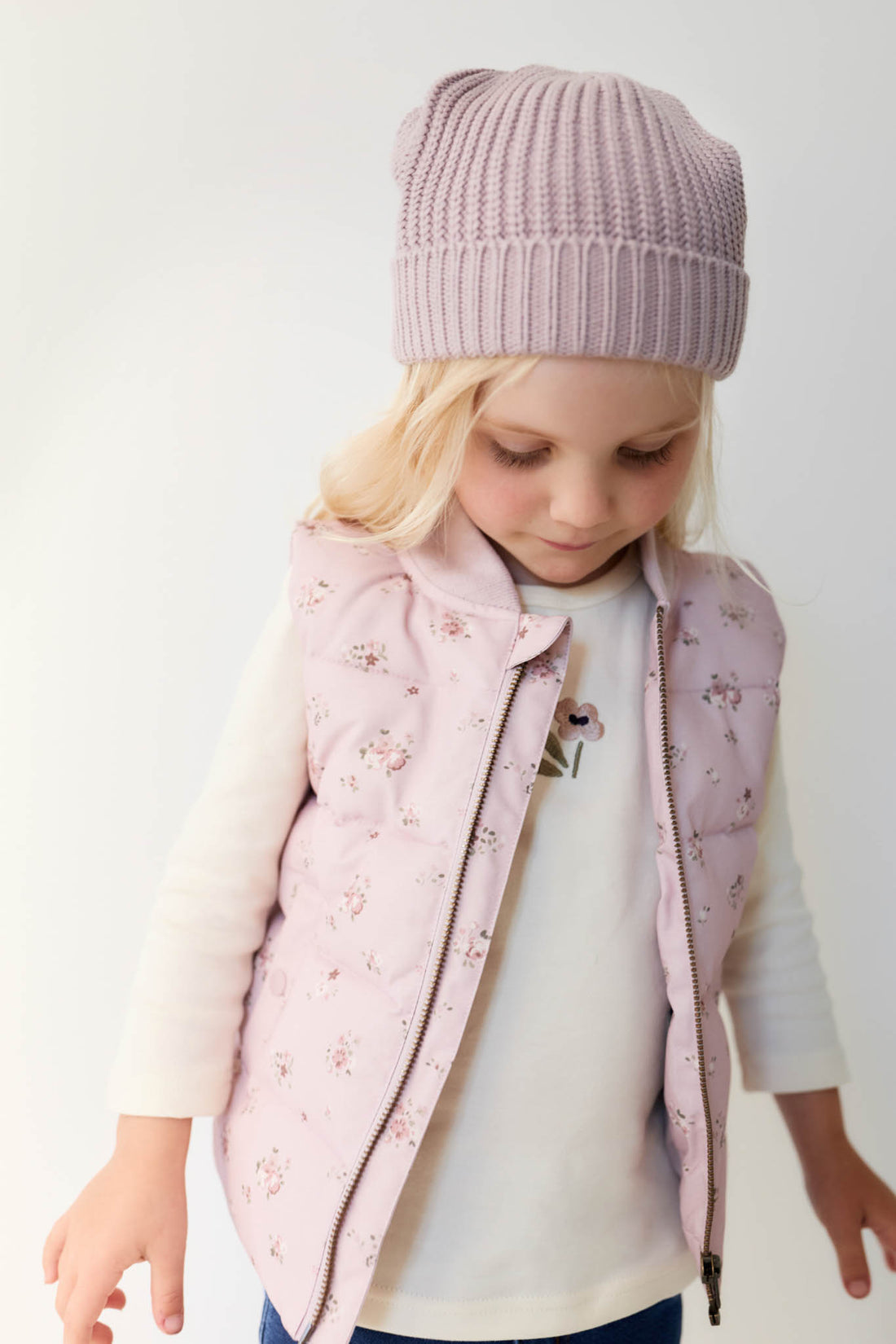 Aurelie Beanie - Luna Marle Childrens Hat from Jamie Kay NZ