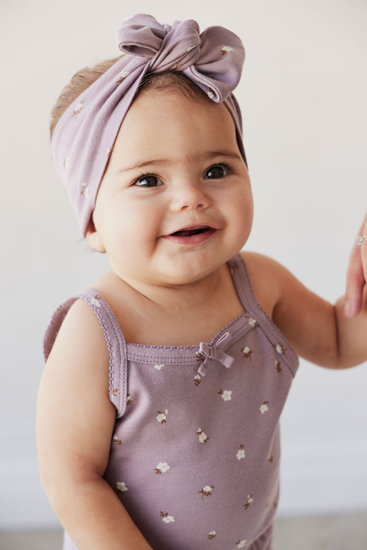 Organic Cotton Headband - Goldie Quail Childrens Headband from Jamie Kay NZ