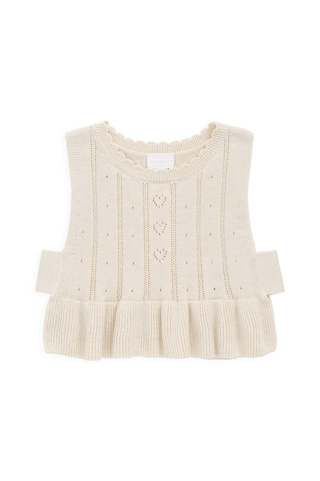 Antonia Top - Vanilla Childrens Top from Jamie Kay NZ