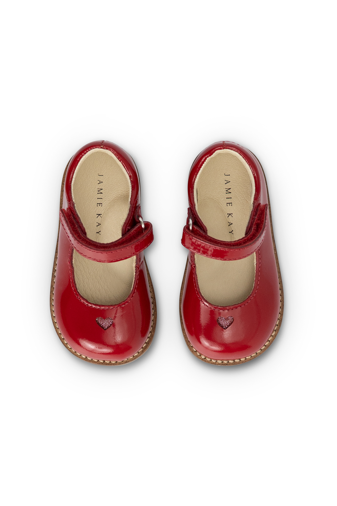 Dahlia Loafer - Patent Red Childrens Footwear from Jamie Kay NZ