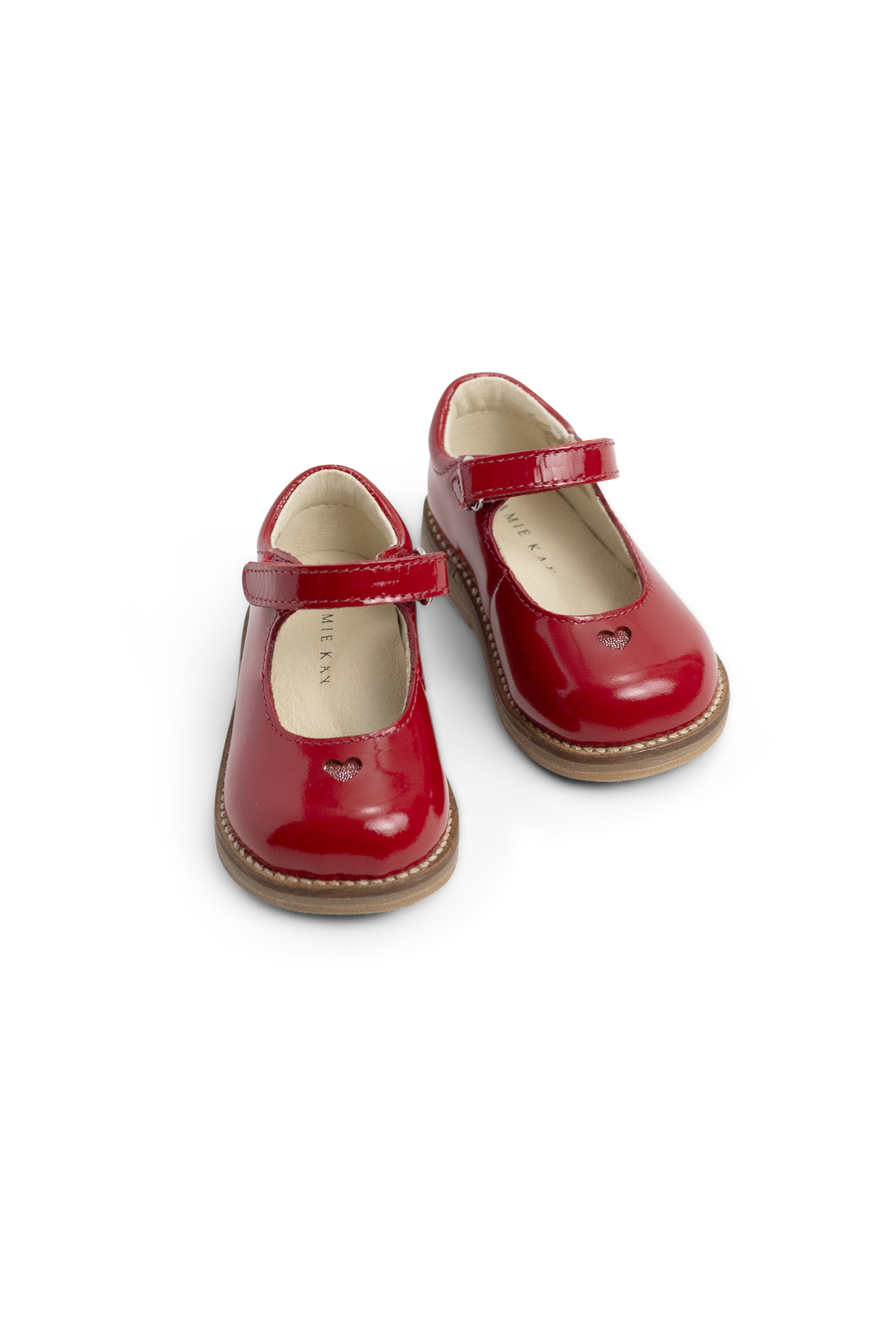 Dahlia Loafer - Patent Red Childrens Footwear from Jamie Kay NZ
