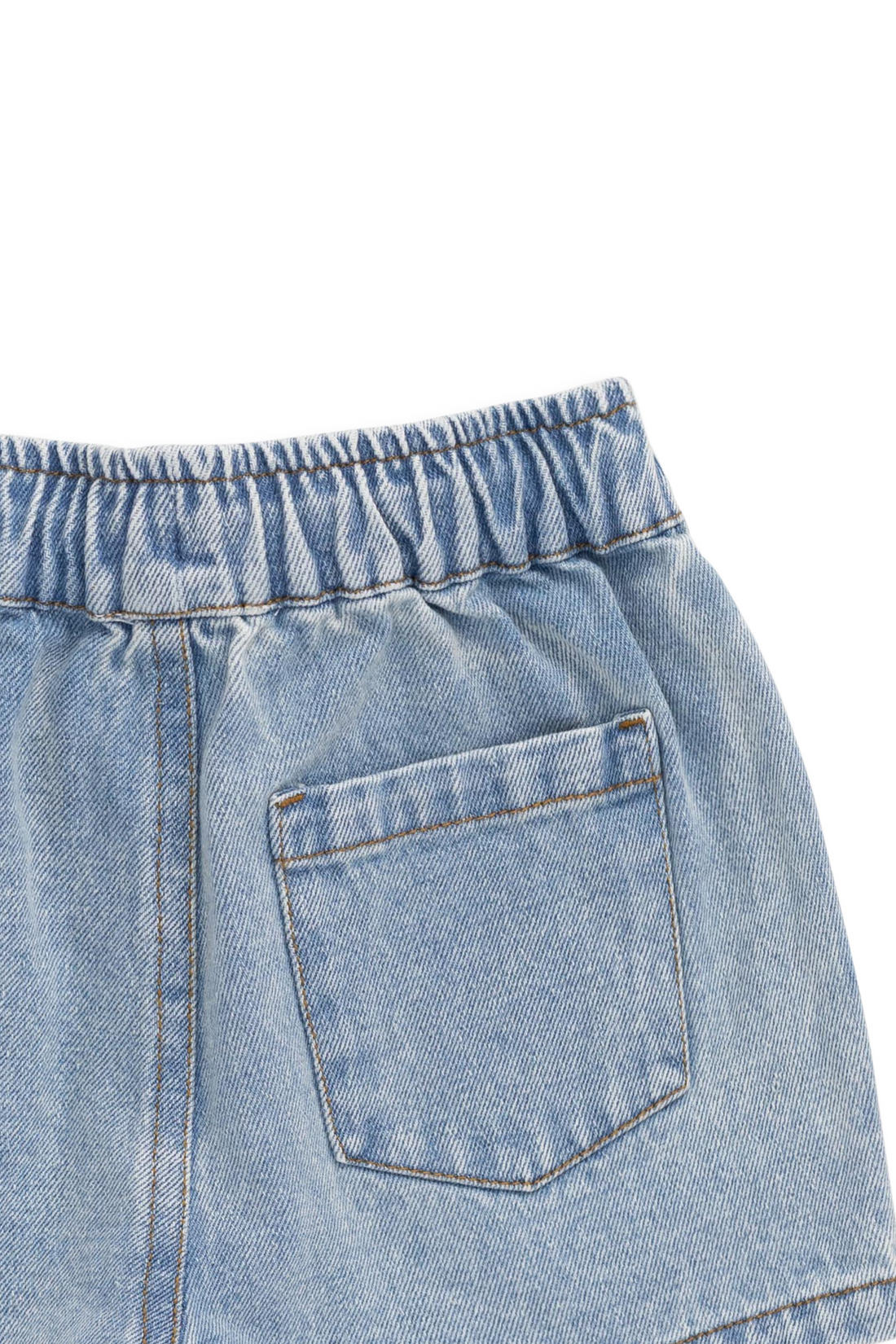 Kane Denim Short - Light Wash Childrens Shorts from Jamie Kay NZ
