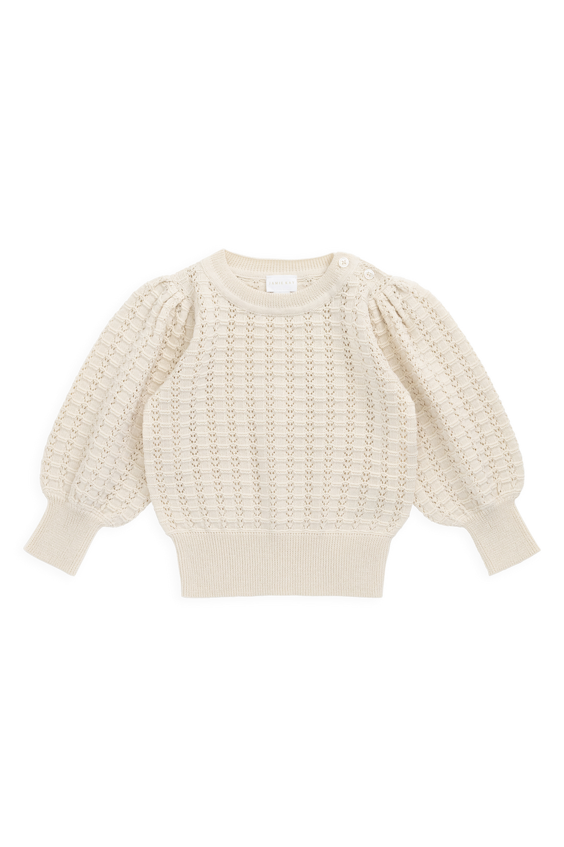 Monica Jumper - Vanilla Childrens Jumper from Jamie Kay NZ