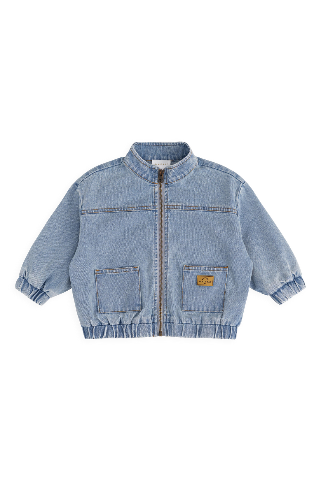 Murray Denim Jacket - Light Wash Childrens Jacket from Jamie Kay NZ